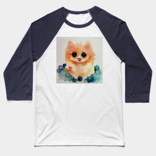 Pomeranian puppy Baseball T-Shirt